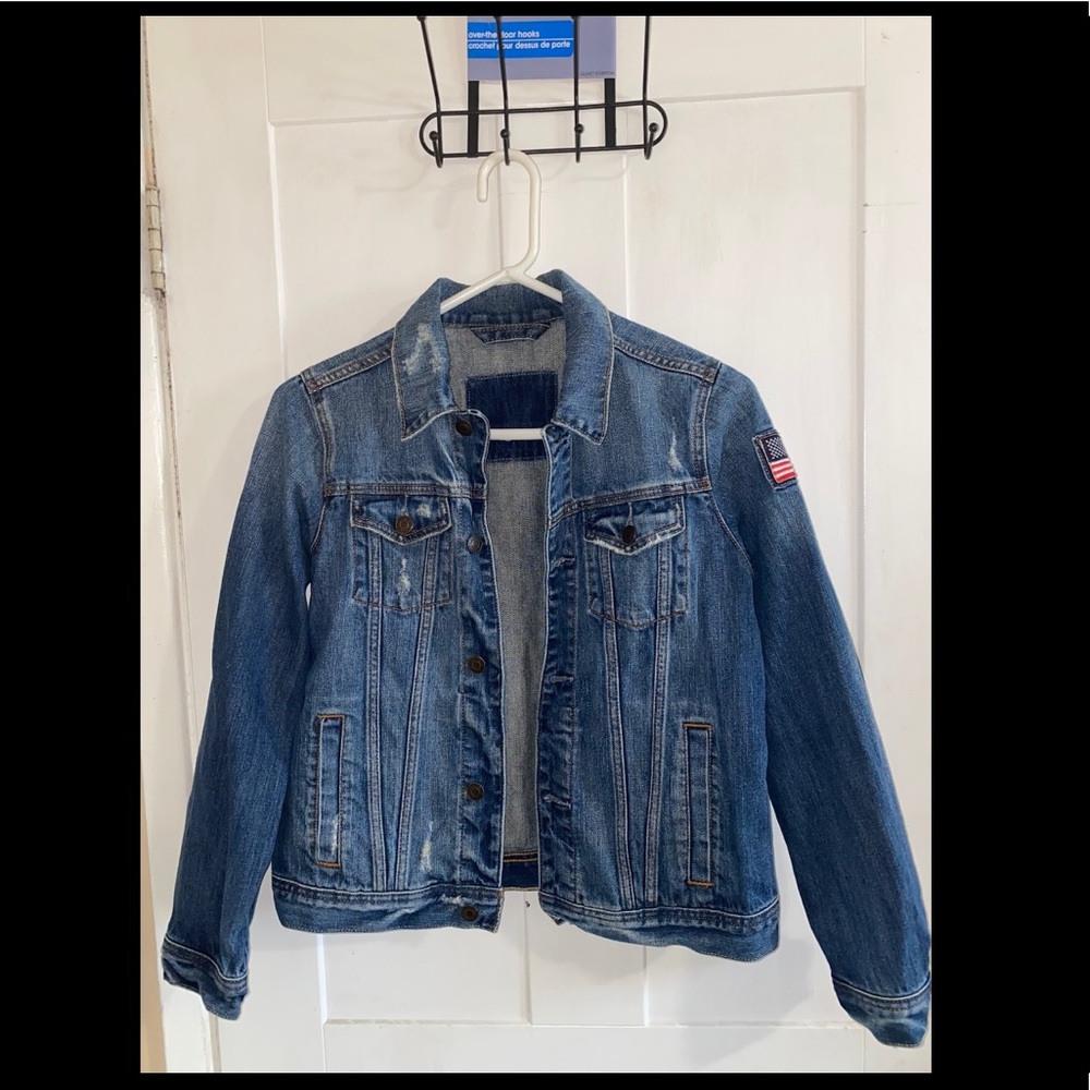 Abercrombie KIDS Denim Blue Jeans Jacket